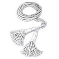 White Cord With 5" Tassel Accessory